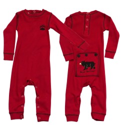 Lazyone - Pyjama une pièce Bear bum bébé et nourrisson