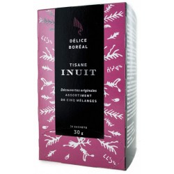 Assortiment tisanes inuit 20 sachets