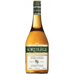 Canadian whisky liquor with maple syrup Sortilège 700 ml - 30°