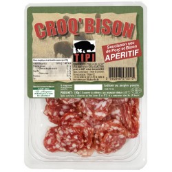 Bison sausage slices 100 g