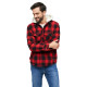 Lumber jacket hooded para hombre