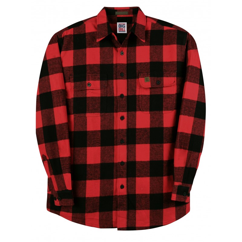 man in lumberjack shirt